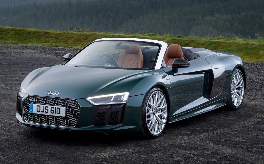 Audi R8 Spyder V10 Plus (UK) '2017 - 18